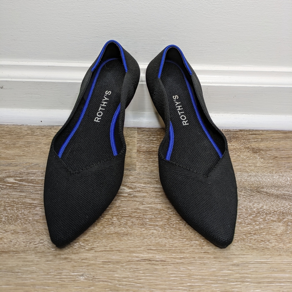 Rothy's The Point Black 8.5 US